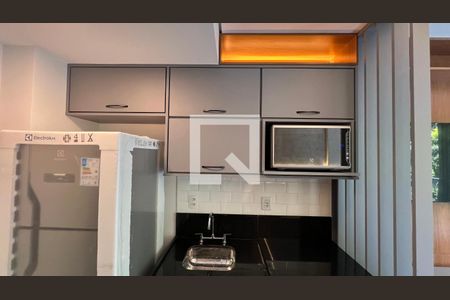 Cozinha - Armários de kitnet/studio à venda com 1 quarto, 29m² em Pinheiros, São Paulo