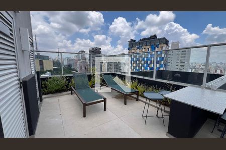 Studio à venda com 29m², 1 quarto e sem vagaDeck