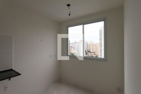 Sala/Cozinha de apartamento à venda com 1 quarto, 25m² em Vila Prudente, São Paulo