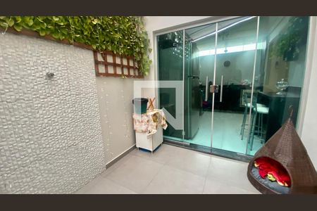 Varanda gourmet de apartamento para alugar com 2 quartos, 75m² em Estoril, Belo Horizonte