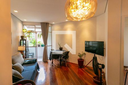 Sala de apartamento para alugar com 2 quartos, 80m² em Santo Antônio, Belo Horizonte