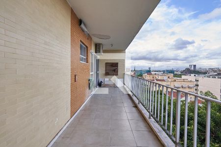 Sala Varanda de apartamento à venda com 2 quartos, 100m² em Estácio, Rio de Janeiro