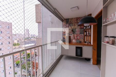 Varanda de apartamento à venda com 1 quarto, 34m² em Mooca, São Paulo