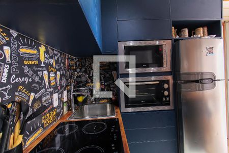 Sala/Cozinha de apartamento à venda com 1 quarto, 34m² em Mooca, São Paulo