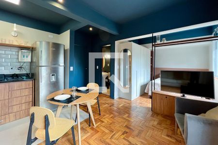 Sala de apartamento à venda com 1 quarto, 36m² em Itaim Bibi, São Paulo