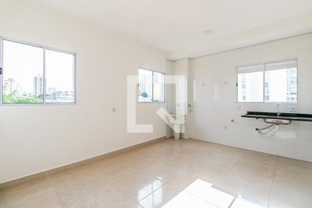 Sala / Cozinha / Área de Serviço de casa à venda com 2 quartos, 34m² em Chácara Califórnia, São Paulo