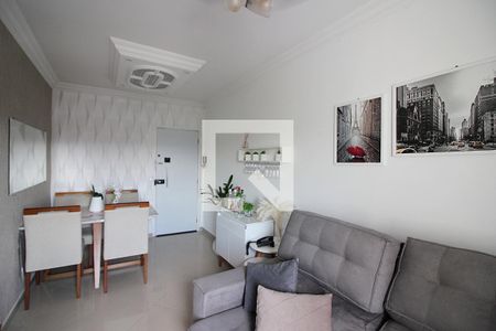 Sala  de apartamento para alugar com 2 quartos, 61m² em Paulicéia, São Bernardo do Campo