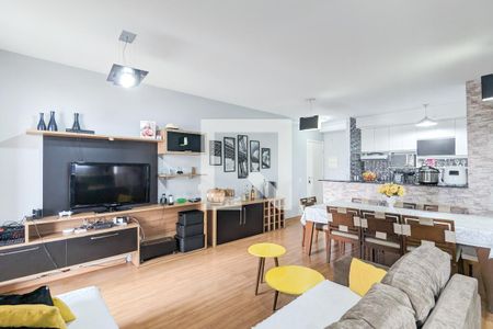 Sala de apartamento para alugar com 3 quartos, 102m² em Baeta Neves, São Bernardo do Campo