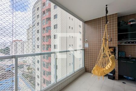 Varanda de apartamento para alugar com 3 quartos, 102m² em Baeta Neves, São Bernardo do Campo