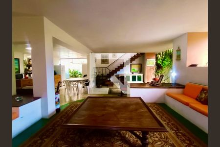 Sala 1 de casa à venda com 6 quartos, 420m² em Jardim Botânico, Rio de Janeiro