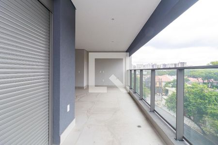 Sala - Varanda de apartamento à venda com 3 quartos, 125m² em Campo Belo, São Paulo