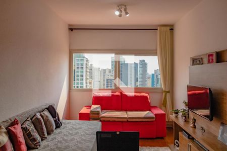 Sala de apartamento à venda com 1 quarto, 65m² em Paraíso, São Paulo