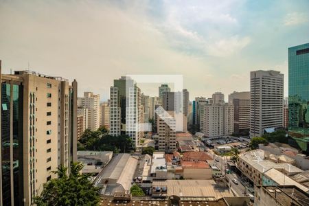Vista Sala de apartamento à venda com 1 quarto, 65m² em Paraíso, São Paulo