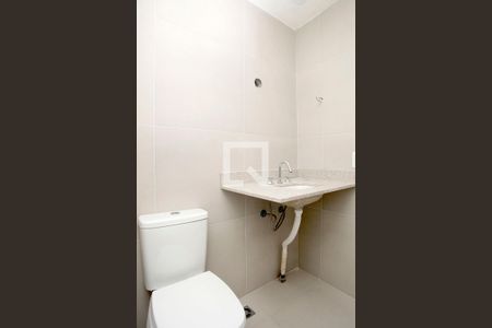 Banheiro de kitnet/studio à venda com 1 quarto, 37m² em Petrópolis, Porto Alegre