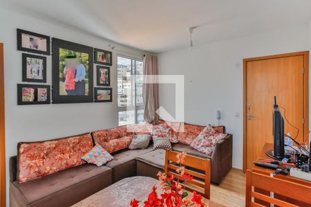 Sala de apartamento para alugar com 2 quartos, 55m² em Colégio Batista, Belo Horizonte