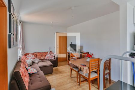 Sala de apartamento para alugar com 2 quartos, 55m² em Colégio Batista, Belo Horizonte