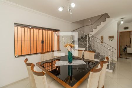 Sala de Jantar de casa à venda com 3 quartos, 155m² em Vila Guilhermina, São Paulo