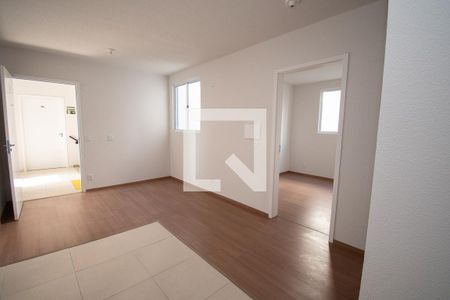 cozinha/sala de apartamento à venda com 2 quartos, 42m² em Feitoria, São Leopoldo
