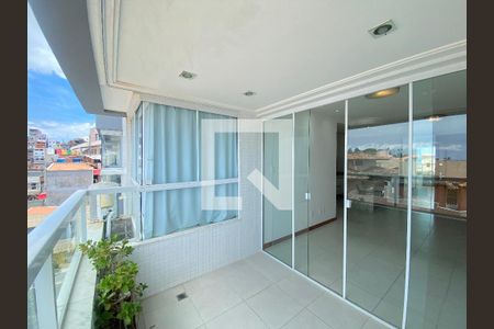 Varanda da Sala de apartamento para alugar com 1 quarto, 44m² em Ondina, Salvador