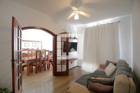 Sala de apartamento à venda com 3 quartos, 125m² em União, Belo Horizonte