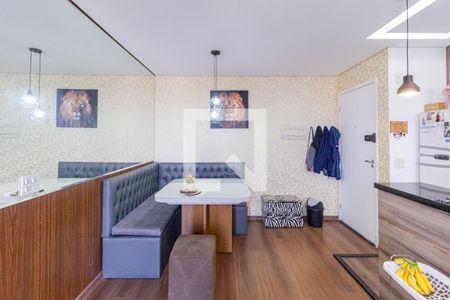 Sala de apartamento à venda com 2 quartos, 46m² em Padroeira, Osasco