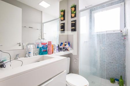 Banheiro de apartamento para alugar com 2 quartos, 48m² em Santa Maria, Osasco