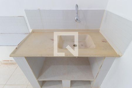 Detalhe - Cozinha de kitnet/studio para alugar com 1 quarto, 20m² em Vila Bertioga, São Paulo