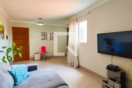 Sala de apartamento para alugar com 2 quartos, 110m² em Parque Novo Oratório, Santo André