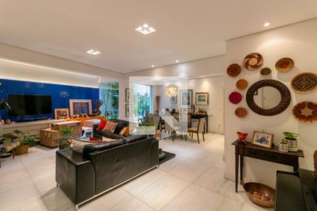 Sala de apartamento à venda com 4 quartos, 380m² em Sion, Belo Horizonte
