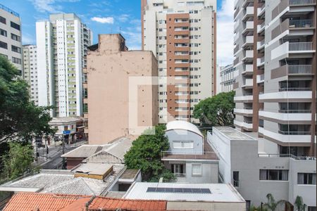Vista da sala de kitnet/studio à venda com 1 quarto, 25m² em Vila Mariana, São Paulo