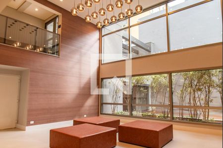 Studio para alugar com 25m², 1 quarto e sem vaga Studio para alugar com 25m², 1 quarto e sem vagaHall de entrada