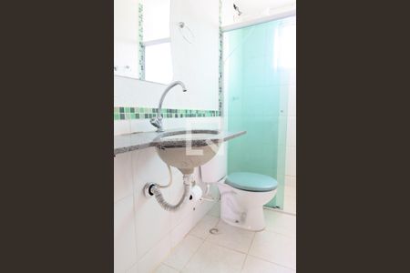 Casa de condomínio para alugar com 125m², 2 quartos e 1 vagaBanheiro