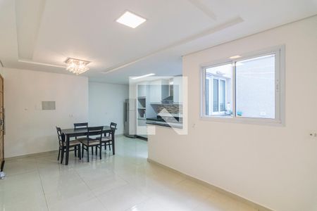 Sala de apartamento à venda com 3 quartos, 66m² em Vila São Pedro, Santo André