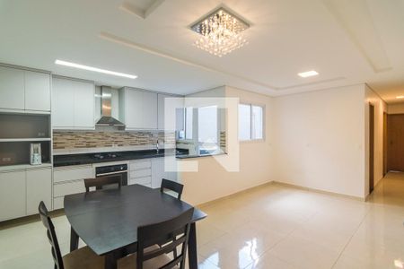 Sala de apartamento à venda com 3 quartos, 66m² em Vila São Pedro, Santo André