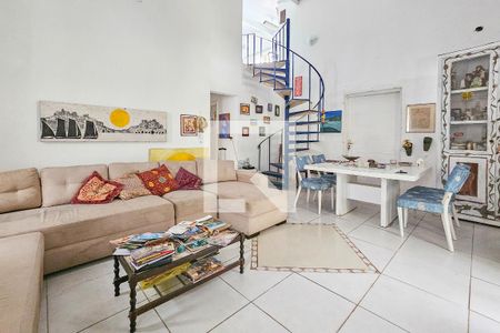 sala de casa para alugar com 4 quartos, 480m² em Guaiúba, Guarujá