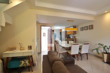 Sala de casa para alugar com 3 quartos, 95m² em Jardim Rina, Santo André