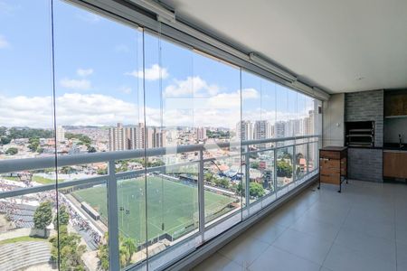Varanda de apartamento para alugar com 3 quartos, 130m² em Baeta Neves, São Bernardo do Campo