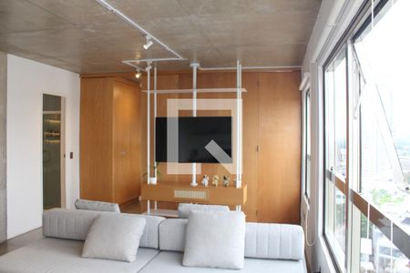 Sala de apartamento à venda com 1 quarto, 70m² em Vila Leopoldina, São Paulo