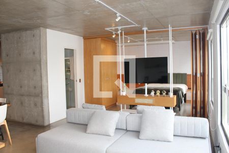 Sala de apartamento à venda com 1 quarto, 70m² em Vila Leopoldina, São Paulo