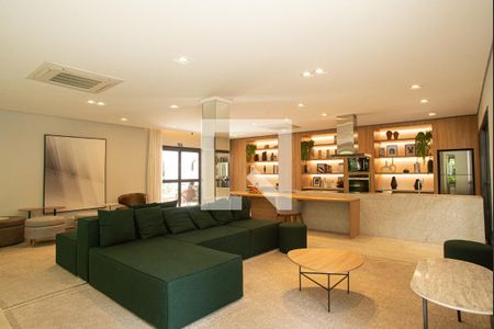 Apartamento para alugar com 26m², 1 quarto e sem vagaÁrea comum - Salão de festas