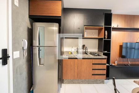 Sala/Cozinha de apartamento para alugar com 1 quarto, 26m² em Bela Vista, São Paulo