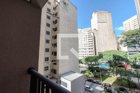 Sacada de apartamento para alugar com 1 quarto, 26m² em Bela Vista, São Paulo