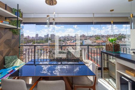 Varanda gourmet de apartamento à venda com 3 quartos, 78m² em Vila Prudente, São Paulo
