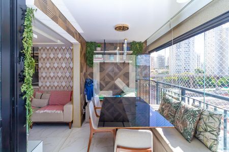 Varanda gourmet de apartamento à venda com 3 quartos, 78m² em Vila Prudente, São Paulo