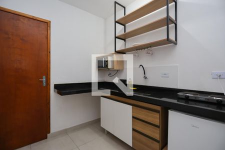 Cozinha de kitnet/studio para alugar com 1 quarto, 30m² em Santana, São Paulo
