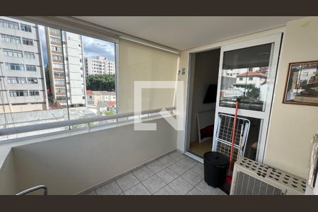 Varanda da Sala de apartamento para alugar com 1 quarto, 40m² em Perdizes, São Paulo