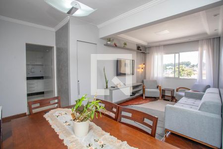Sala  de apartamento à venda com 3 quartos, 86m² em Centro, Diadema