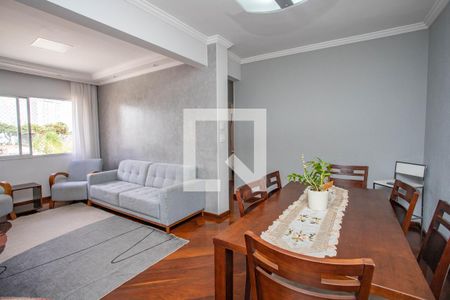 Sala  de apartamento à venda com 3 quartos, 86m² em Centro, Diadema