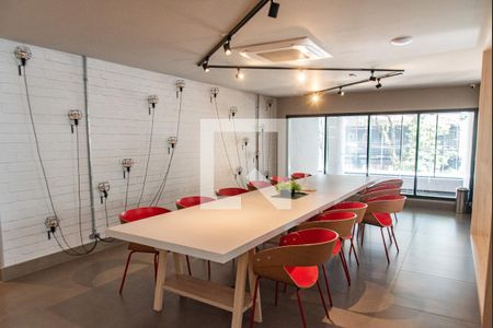 Studio para alugar com 23m², 1 quarto e sem vagaCoworking