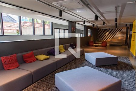 Studio para alugar com 23m², 1 quarto e sem vagaÁrea Comum - Sala de projeção